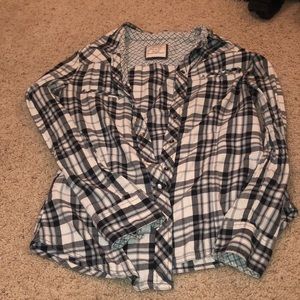 Plaid Button up